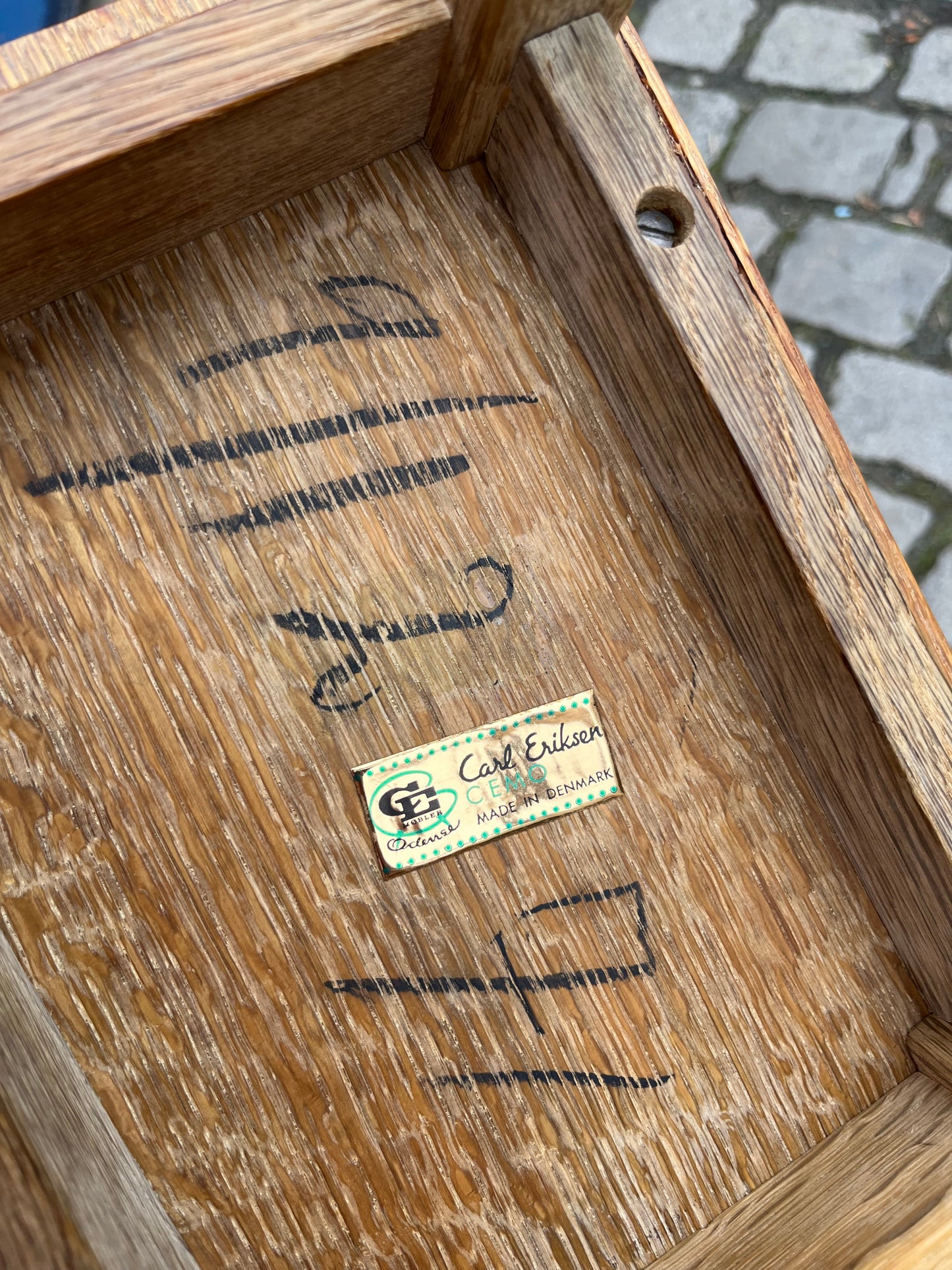 Vintage Satztisch von Carl Eriksen für Cemo Möbel