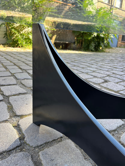 Couchtisch schwarz Glas