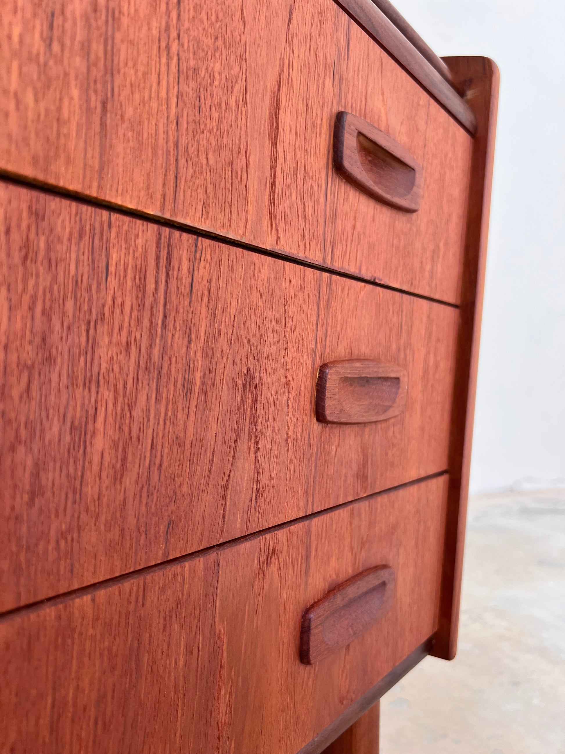Vintage Sekretär aus Teak von Handbjerg Møbelfabrik