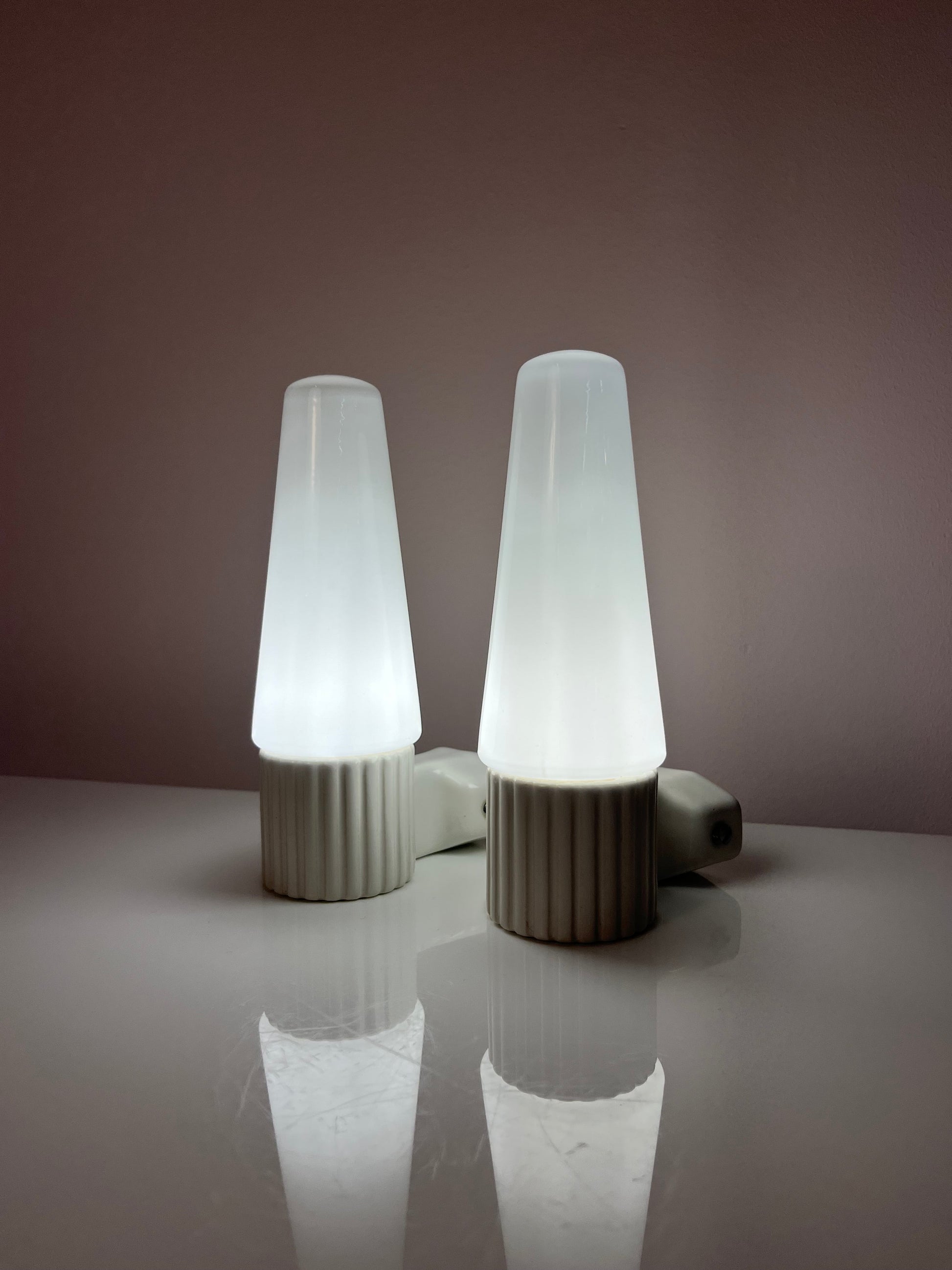 Set von 2 Vintage Wandlampe "6020" von Sigvard Bernadotte für Ifö