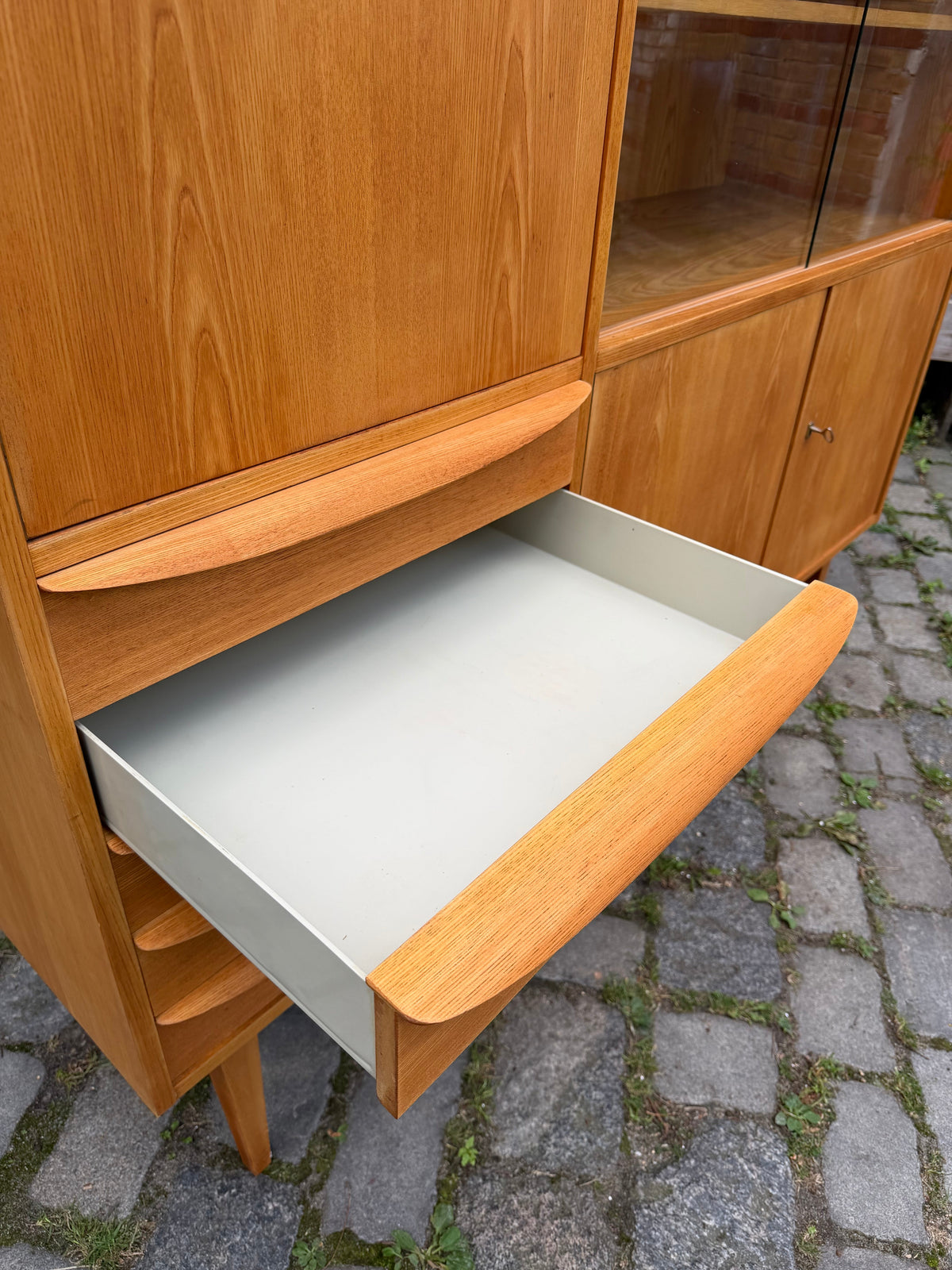 Vintage Highboard Typ 602/G von Franz Ehrlich für Hellerau