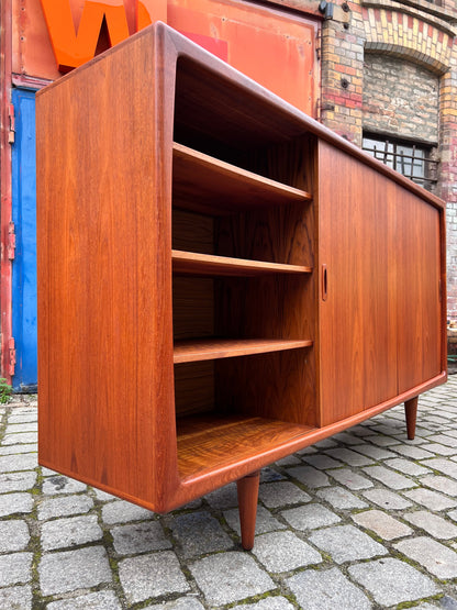 Vintage Highboard Teak von H.P. Hansen aus Dänemark