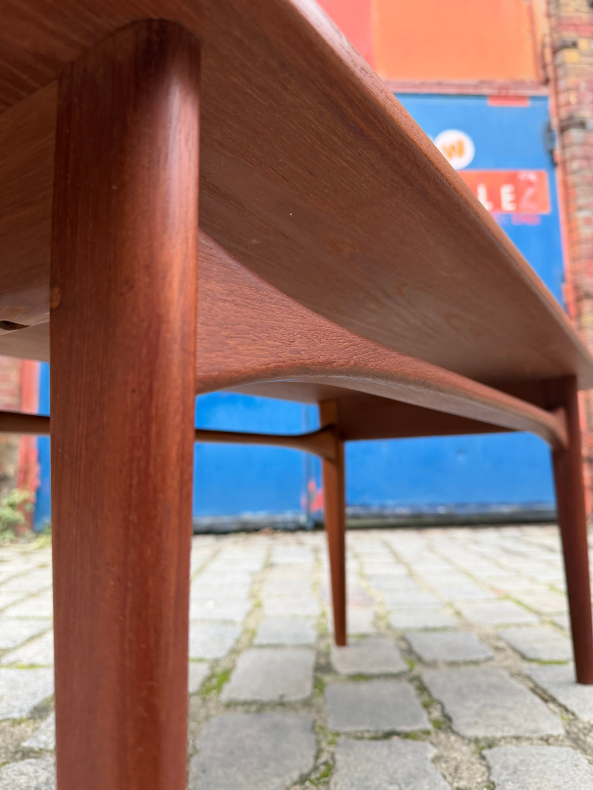 Couchtisch Modell 503 Teak von Tove und Edvard Kindt-Larsen für France und Søn