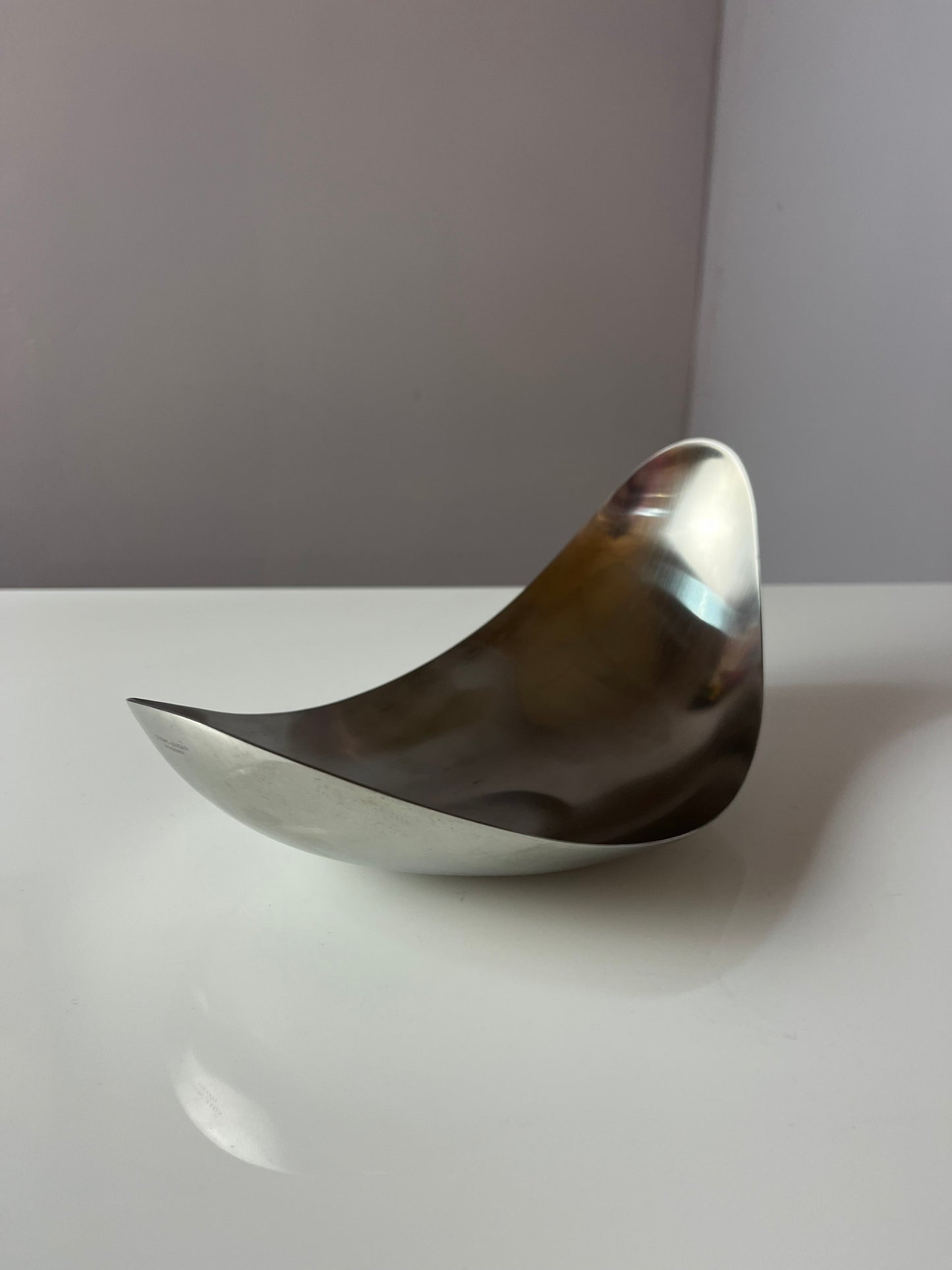 Servierschale Leaf groß von Helle Damkjær für Georg Jensen