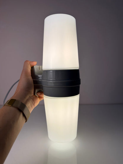 Vintage Wandlampe Modell 6065 grau von Sigvard Bernadotte für Ifö