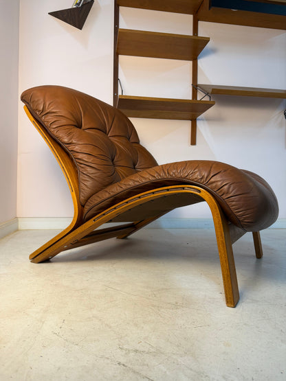 Vintage Sessel Kengu von Elsa und Nordahl Solheim für Rybo Rykken und Co