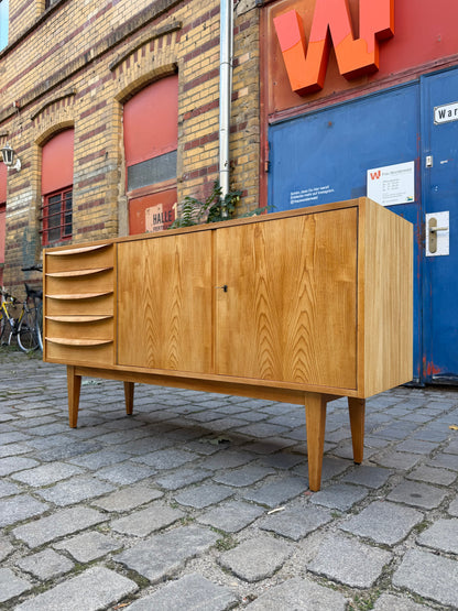 Vintage Sideboard Typ 602/K Esche von Franz Ehrlich für Hellerau
