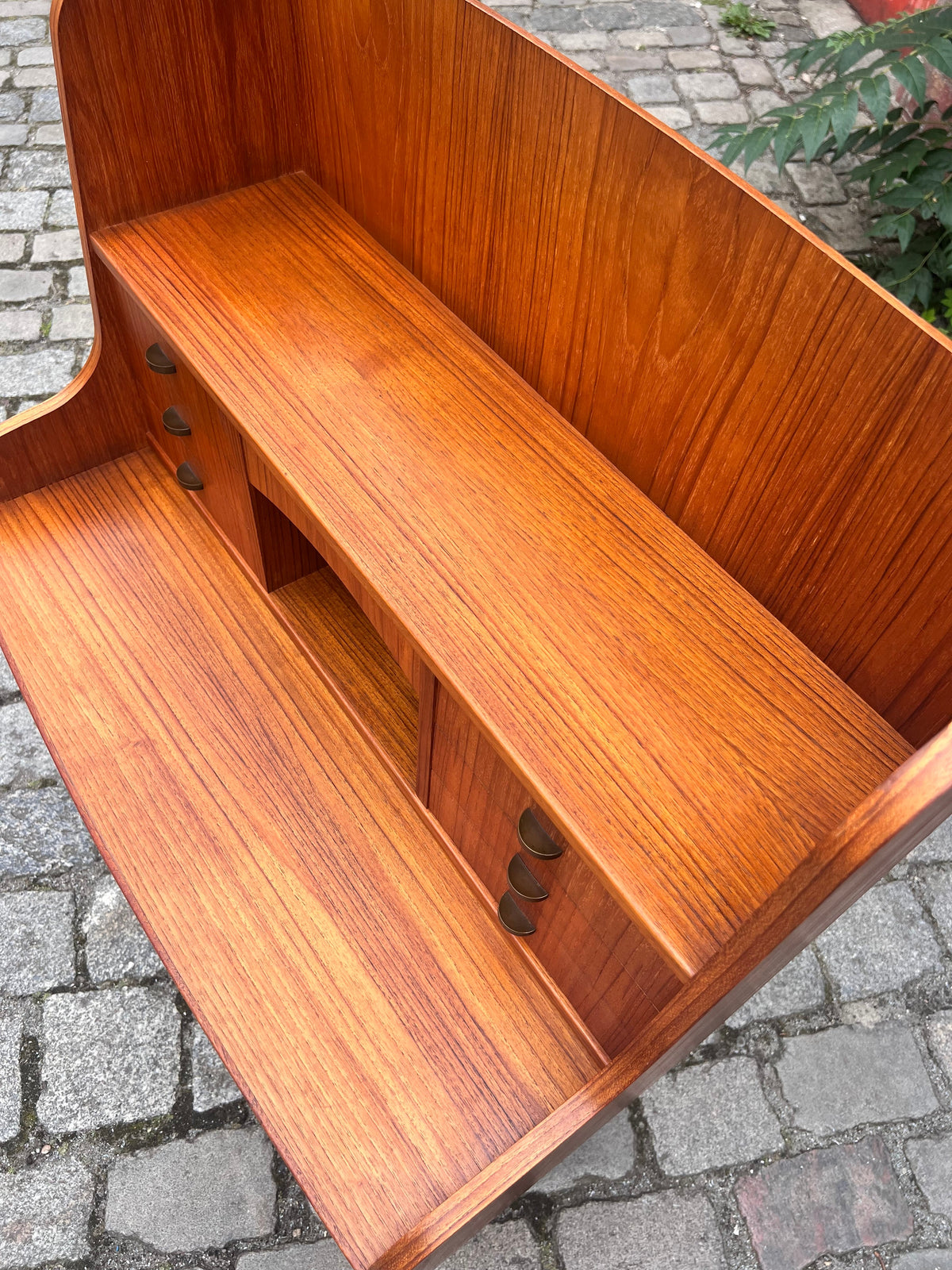 Vintage teak secretary from Denmark