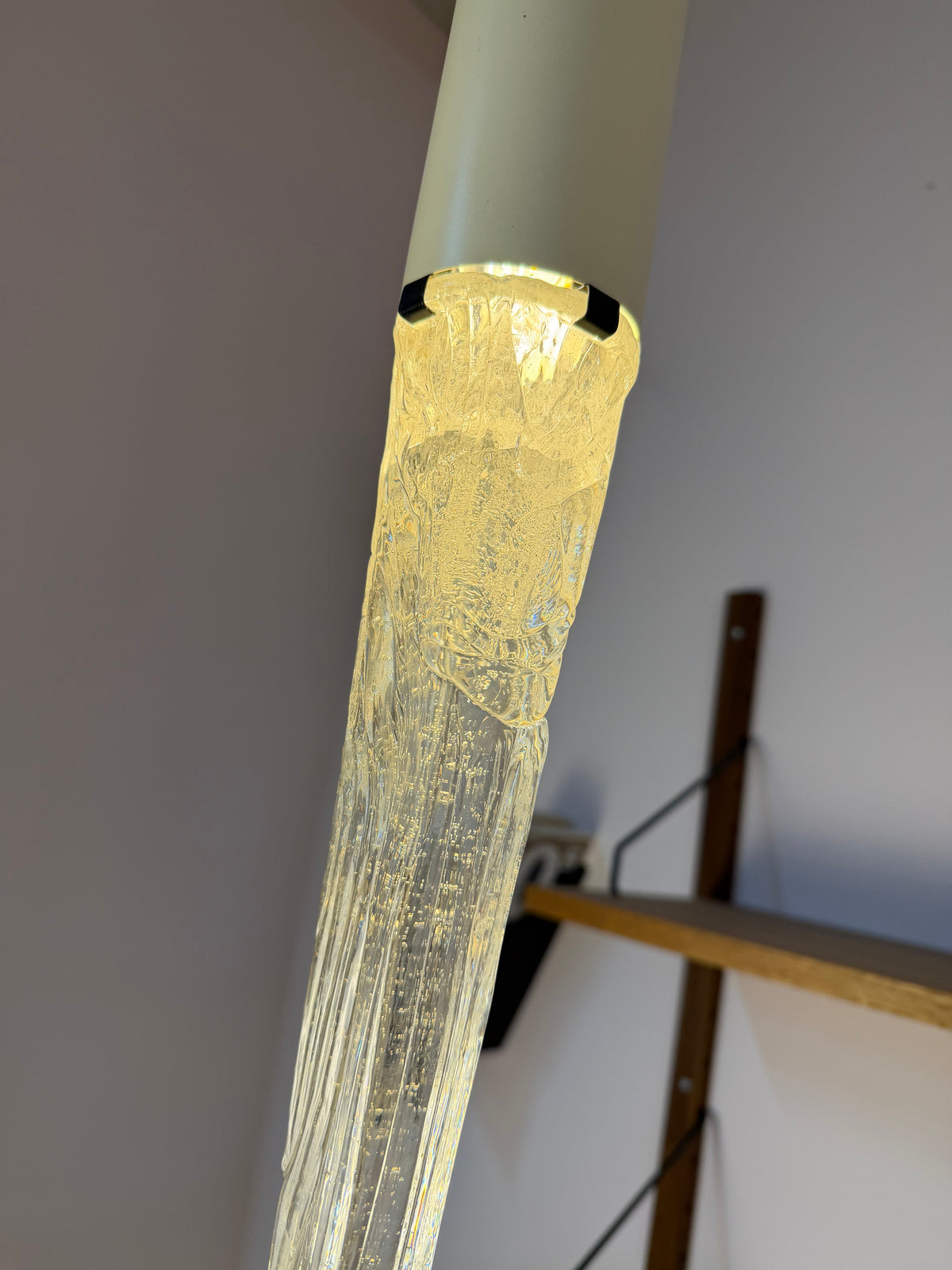 Eiszapfen Hängeleuchte von Davids Lampe, Space Age Design