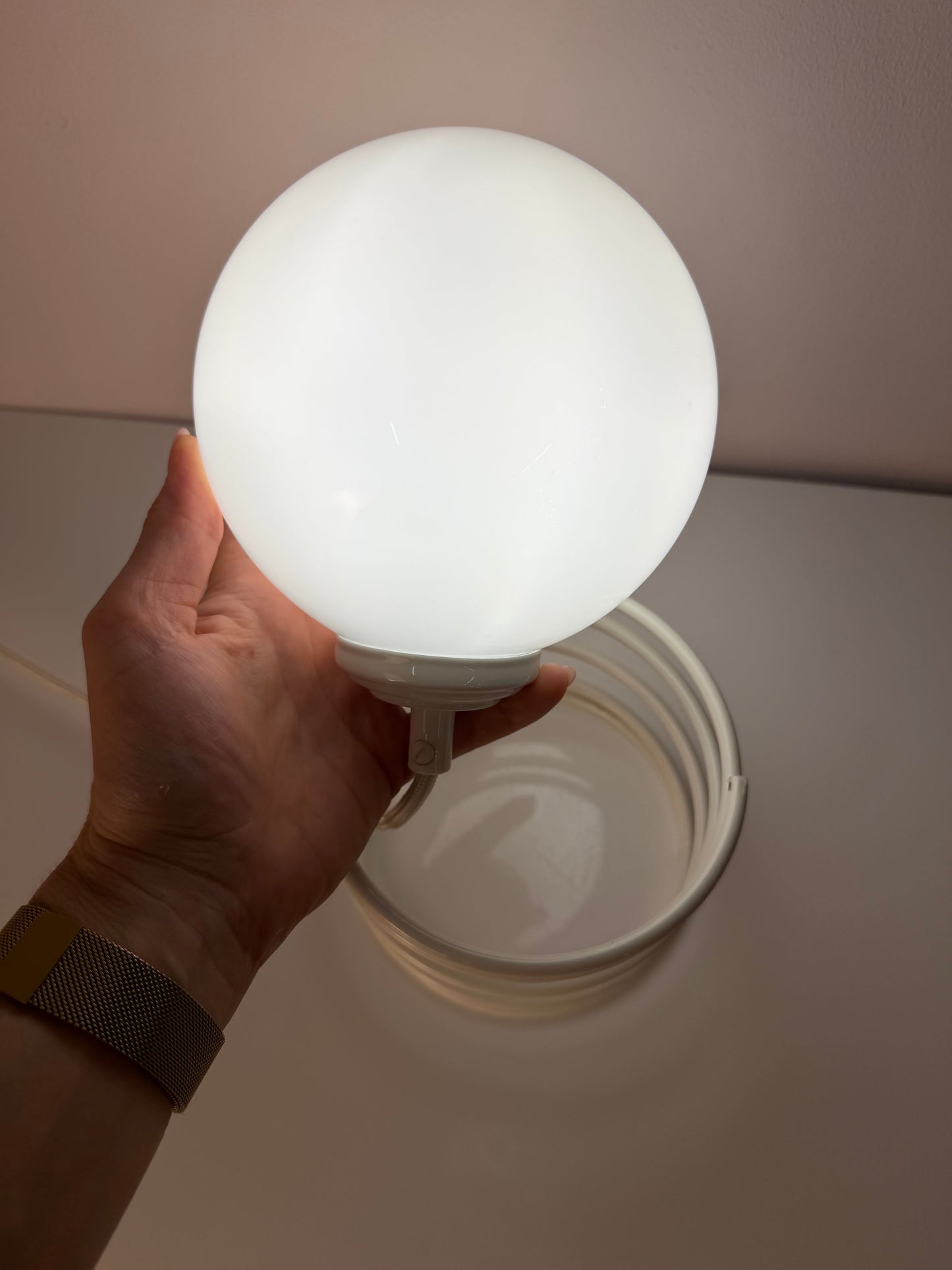 Vintage Tischlampe "Spirale" von Massive Lighting