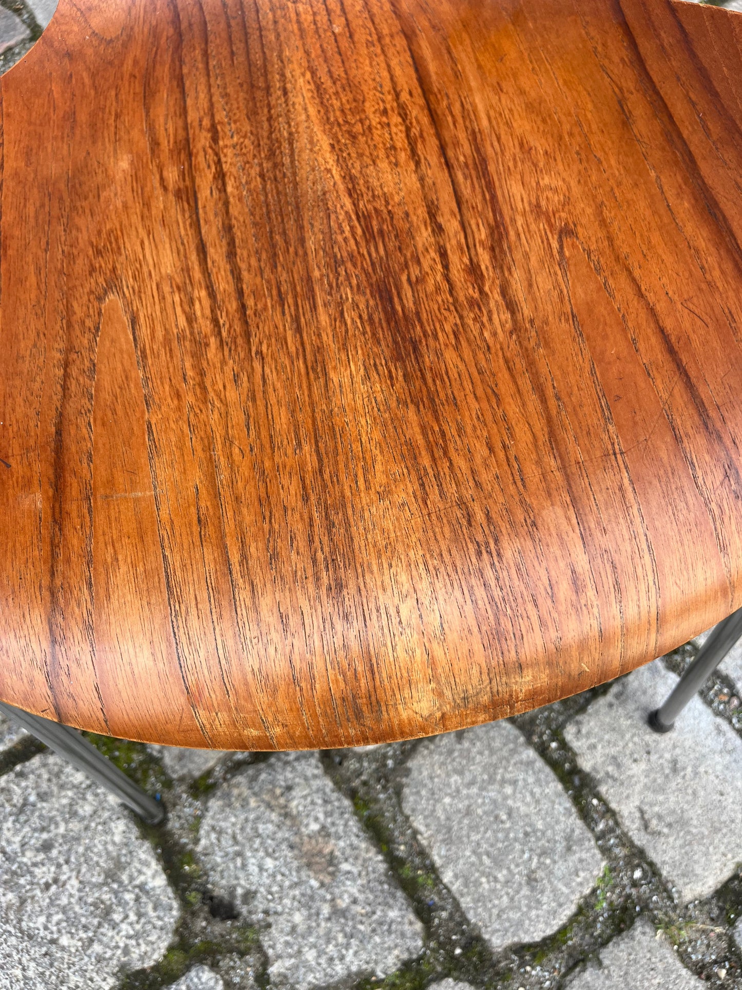 Vintage chair Series 7 walnut by Arne Jacobsen for Fritz Hansen