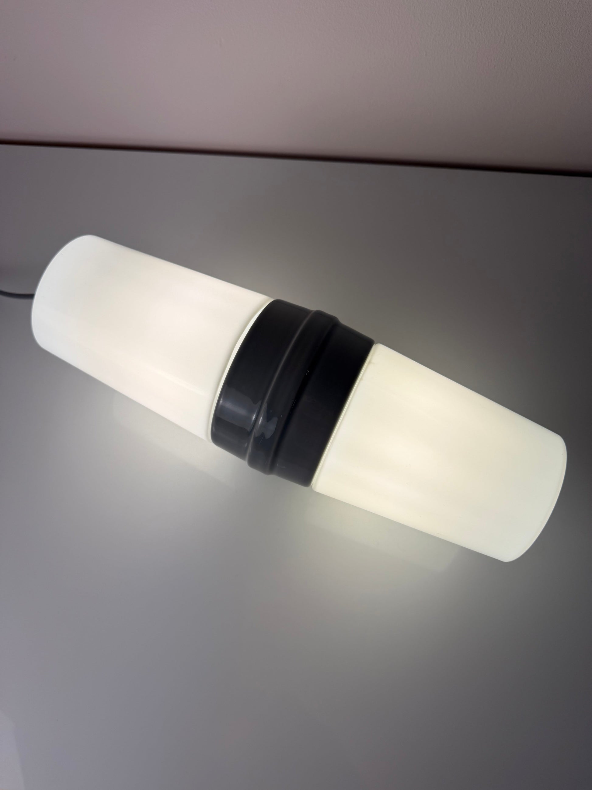 Vintage Wandlampe Modell 6065 grau von Sigvard Bernadotte für Ifö