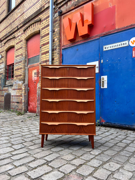 Vintage teak chest of drawers by Trekanten from Denmark