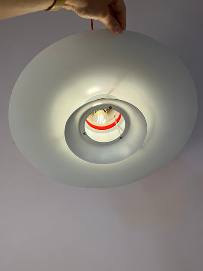 Vintage Lamellenlampe von Bent Nordsted für Lyskær Belysning