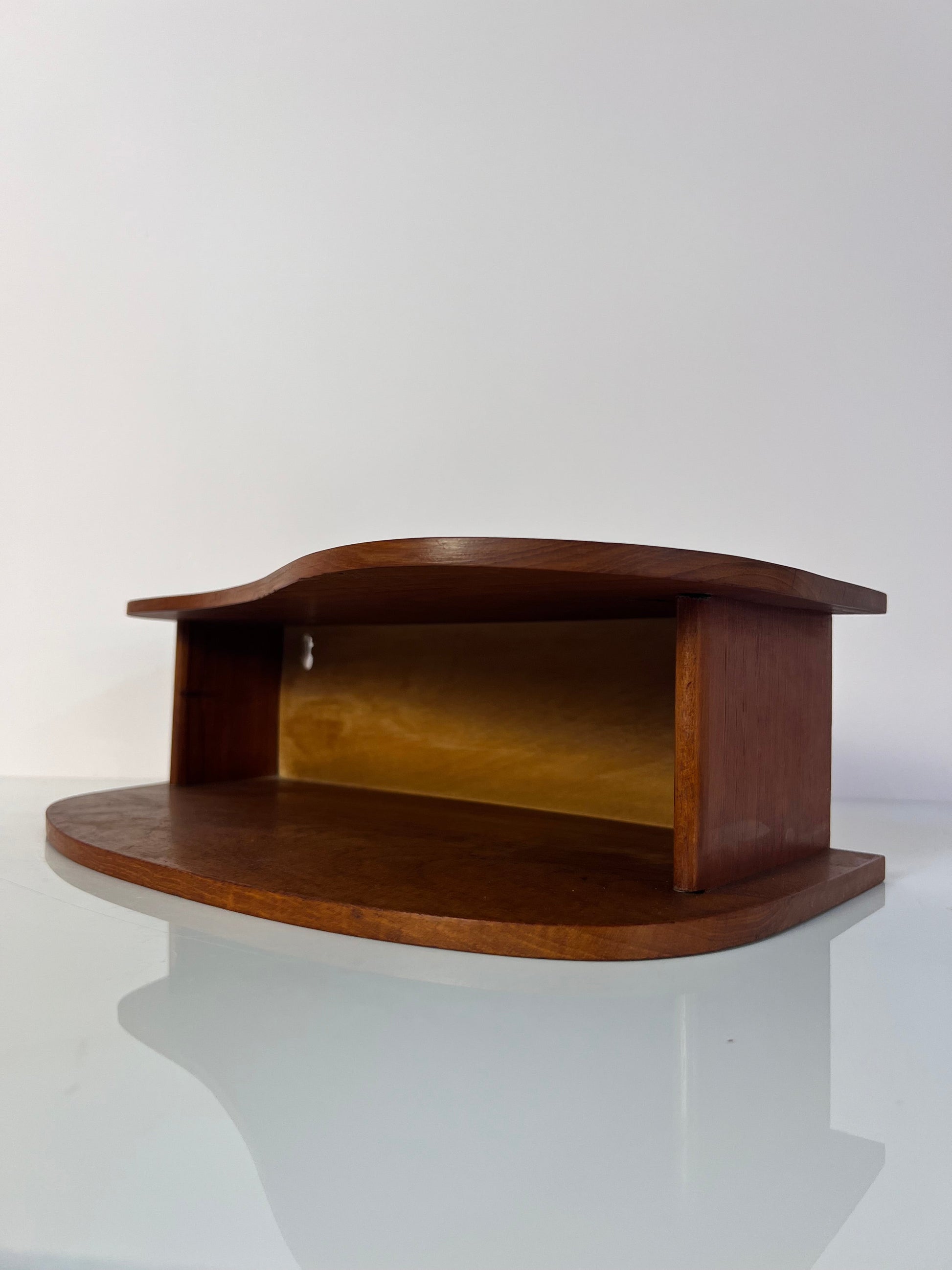 Vintage Wandregal aus Teak aus Dänemark