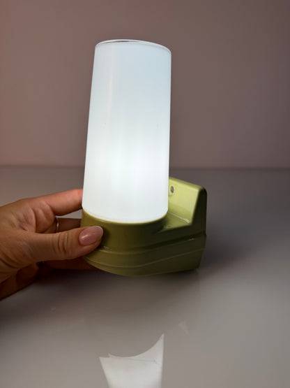 Vintage Wandlampe Modell 6080 mintgrün von Sigvard Bernadotte für Ifö