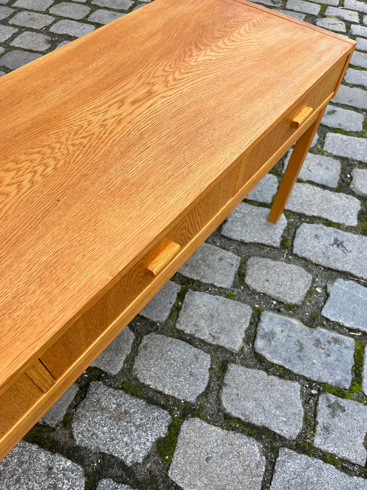 Vintage Lowboard aus Eiche, Dänemark 60er Jahre