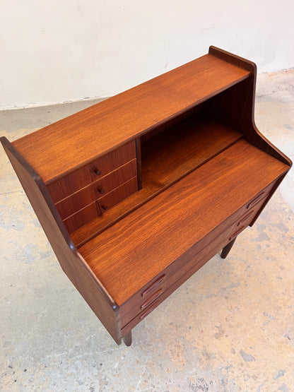 Vintage Sekretär aus Dänemark aus Teak