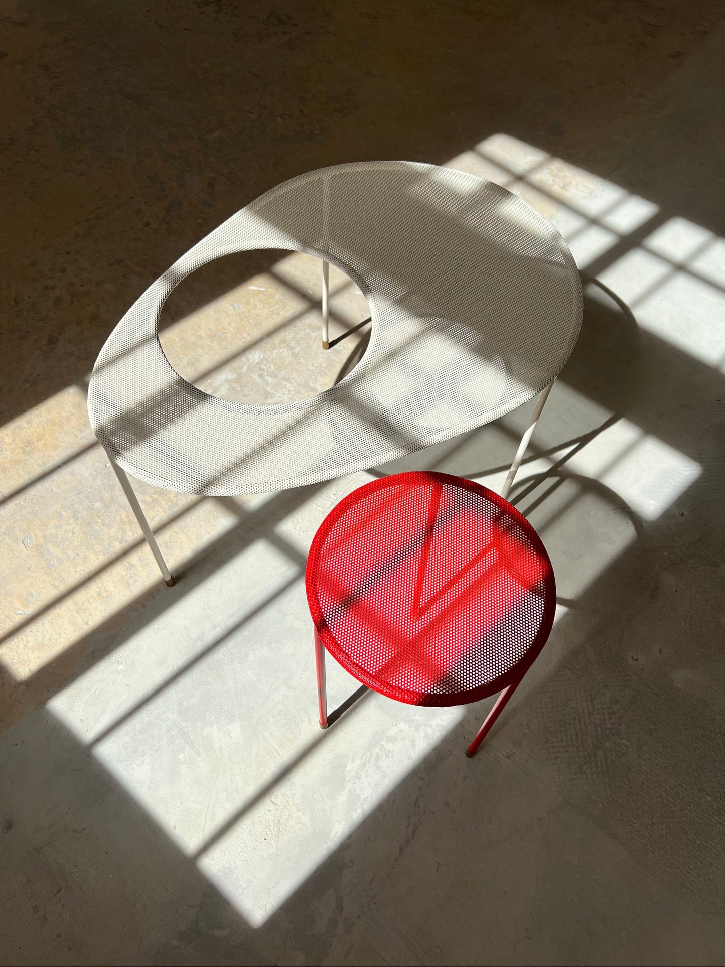 Vintage Couchtisch Kangaroo von Mathieu Matégot für GUBI