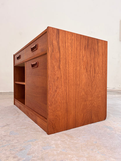 Vintage Barschrank Teak mit Minibar, Dänemark