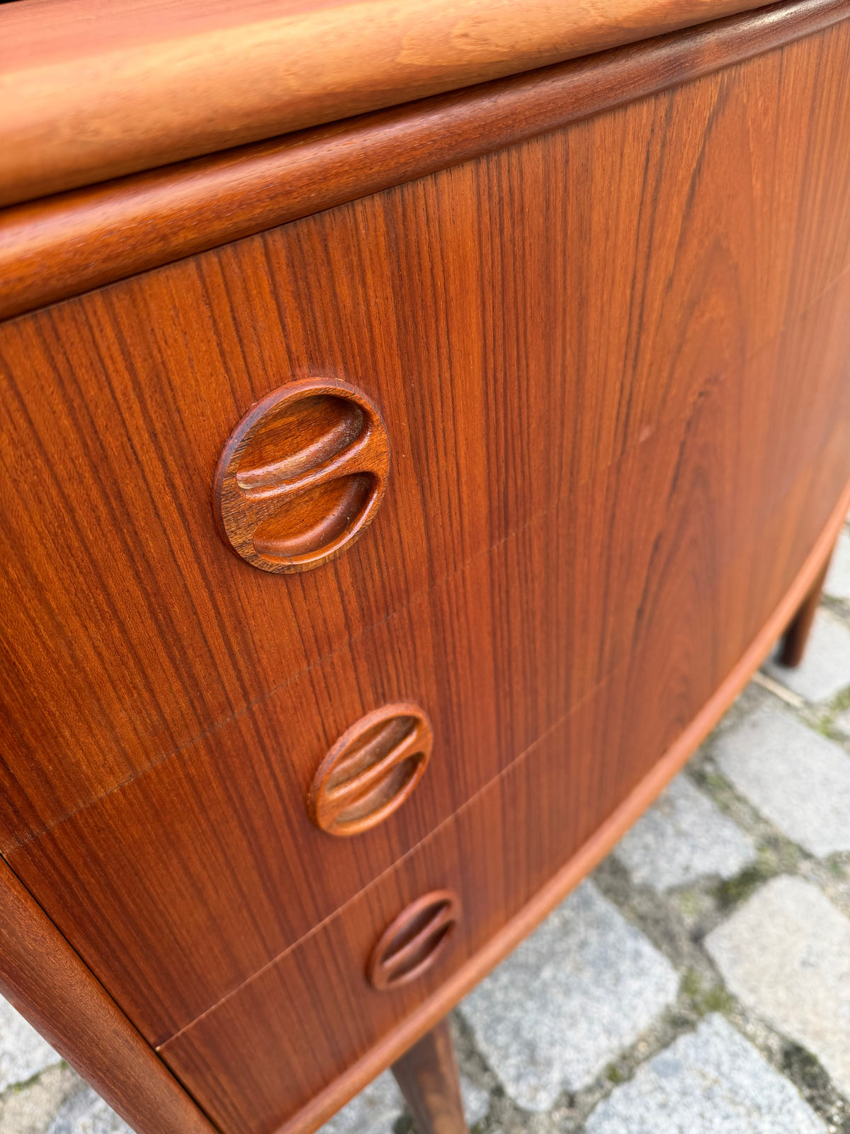 Sekretär Teak von Gunnar Falsig für Holstebro Møbelfabrik