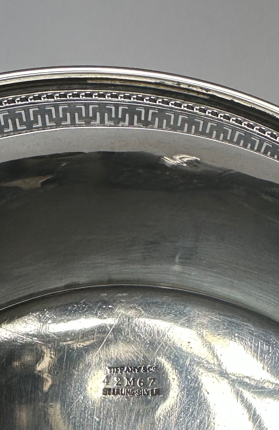 Bol modèle 42M67 de Tiffany & Co. Design moderne en argent sterling