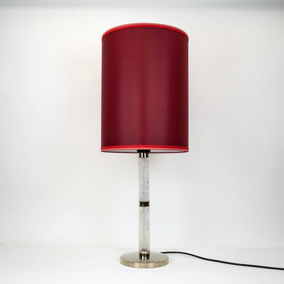 Lampe de table de Richard Essig en chrome et verre