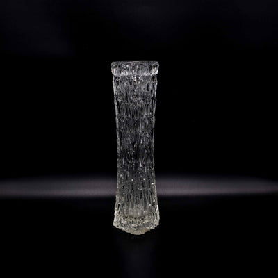 Vintage Vase by Oberglas Glass Textured Vase