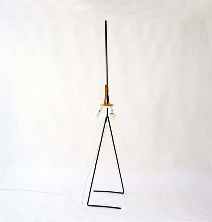 Vintage Stehlampe Fliegenbein von Julius Theodor Kalmar für Kalmar