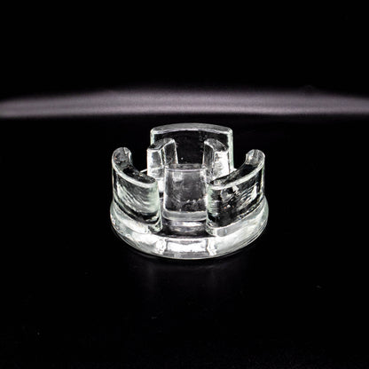 Vintage Teelichthalter aus Glas