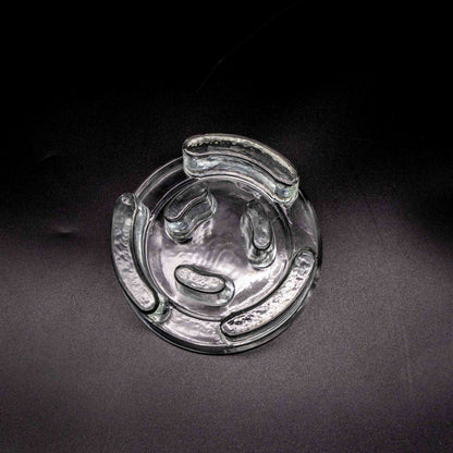 Vintage Teelichthalter aus Glas