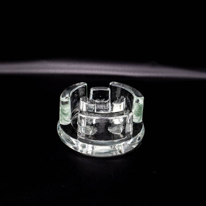 Vintage Teelichthalter aus Glas