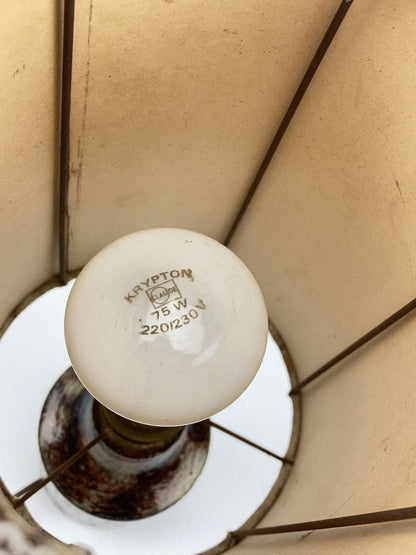 Lampe de table vintage française du céramiste Olivier Pettit, 1960