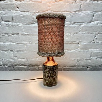 Lampe de table vintage française du céramiste Olivier Pettit, 1960