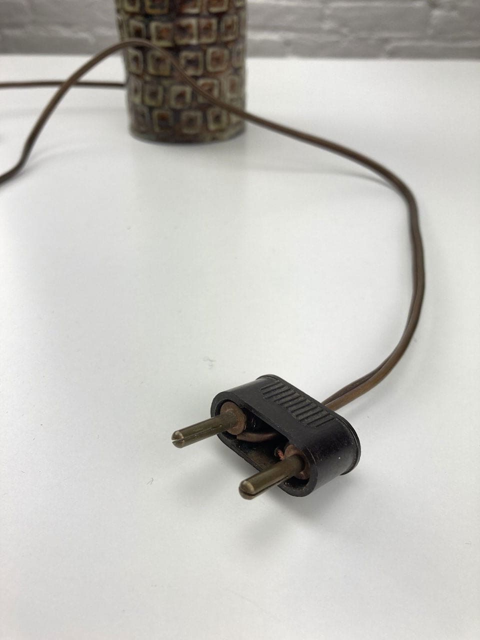 Lampe de table vintage française du céramiste Olivier Pettit, 1960