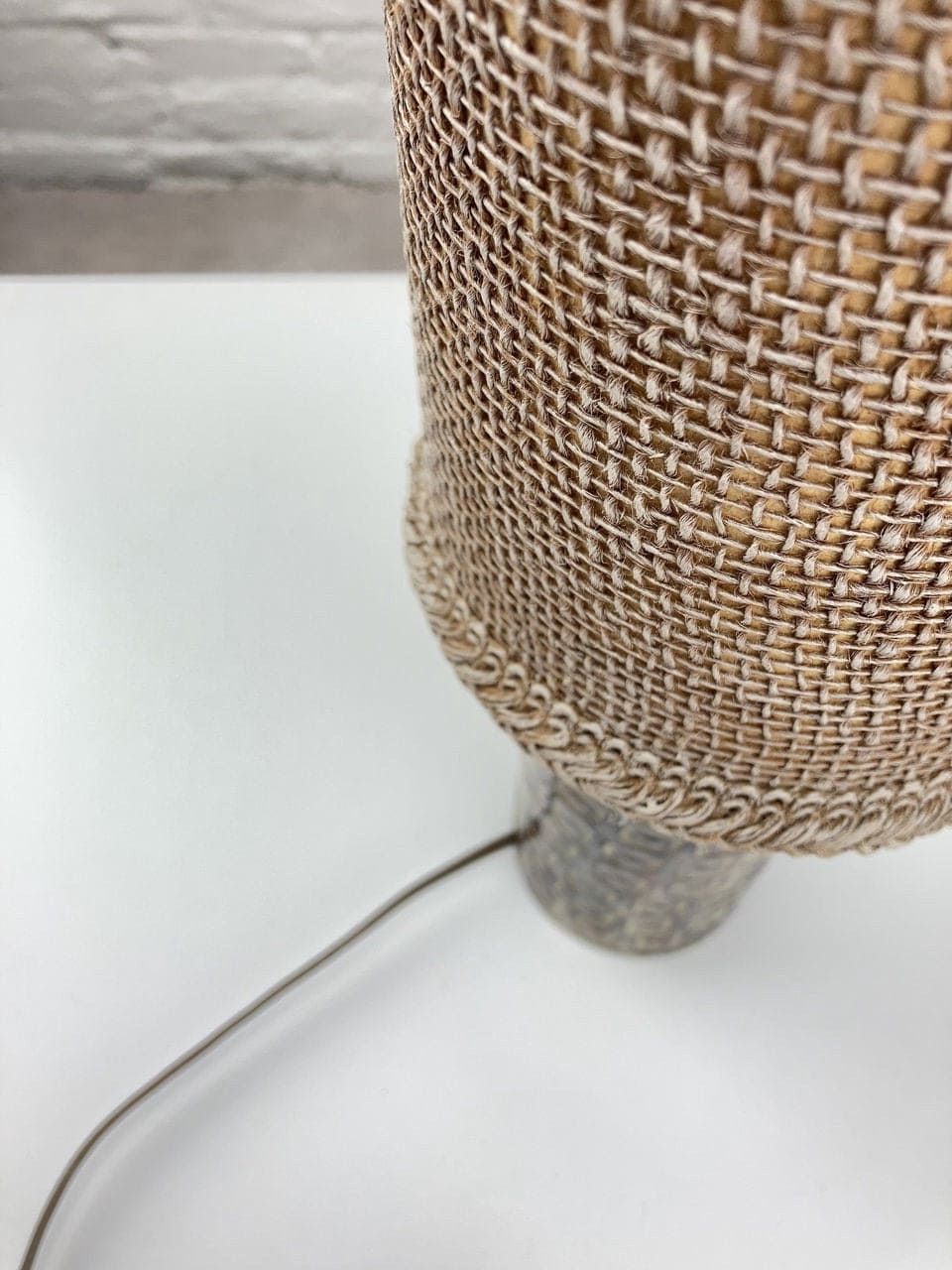 Lampe de table vintage française du céramiste Olivier Pettit, 1960