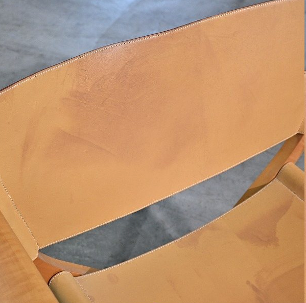 Vintage folding chair “Pippa” by Rena Dumas Hermès