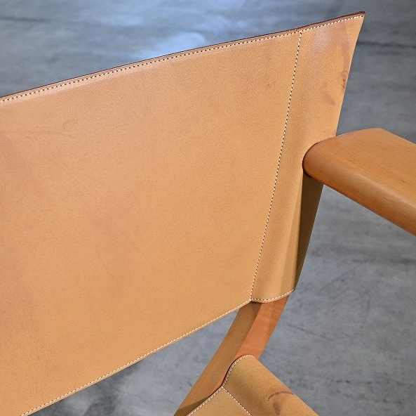 Vintage folding chair “Pippa” by Rena Dumas Hermès