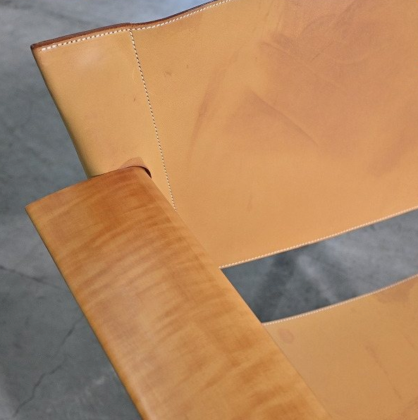 Vintage folding chair “Pippa” by Rena Dumas Hermès