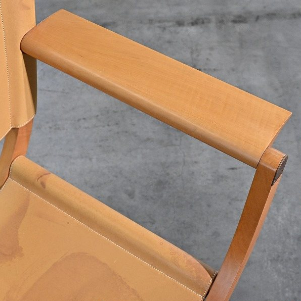 Vintage folding chair “Pippa” by Rena Dumas Hermès
