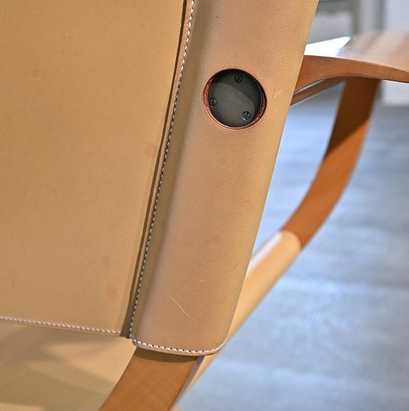 Vintage folding chair “Pippa” by Rena Dumas Hermès