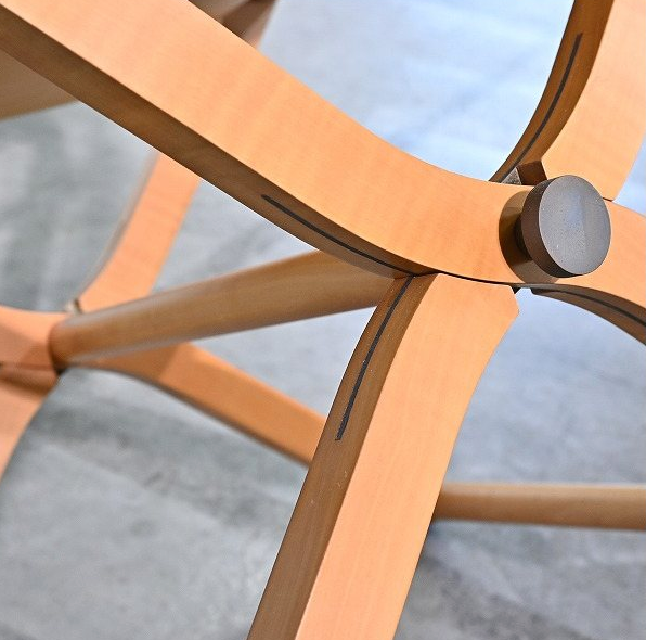 Vintage folding chair “Pippa” by Rena Dumas Hermès
