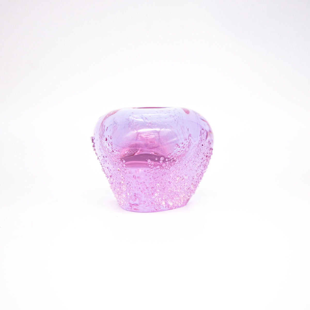 Vintage Vase von Miroslav Klinger für Sklo Union klein