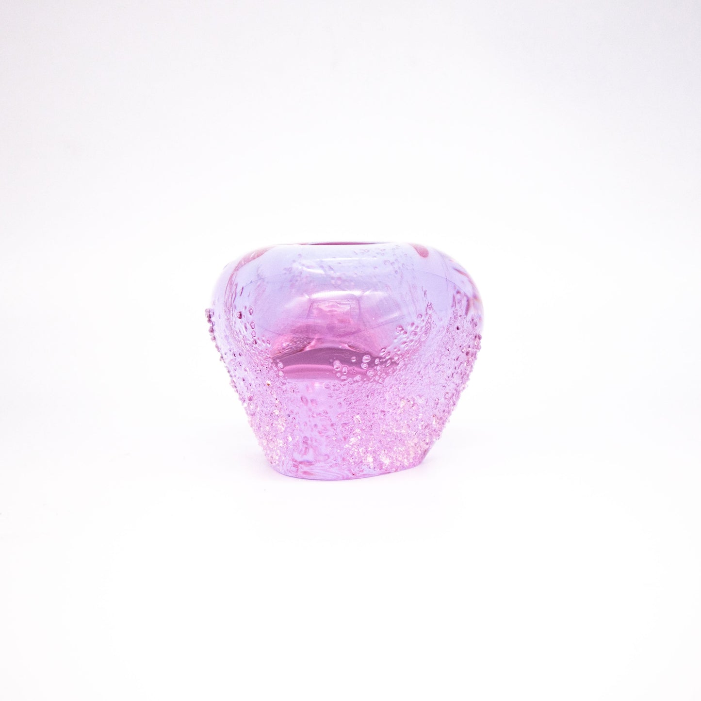 Vintage Vase von Miroslav Klinger für Sklo Union klein