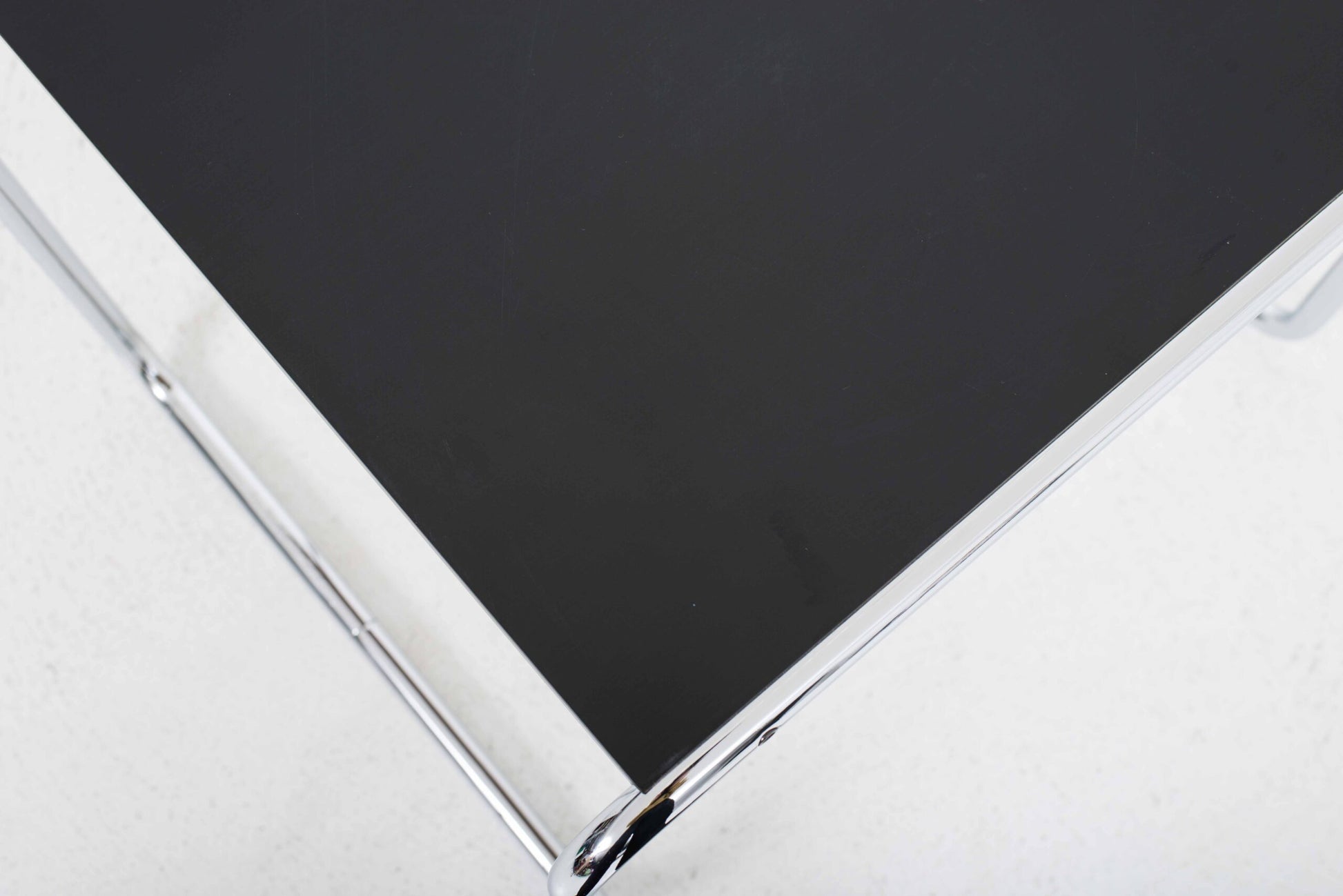 Vintage Tisch Laccio 1 von Marcel Breuer für Knoll schwarz