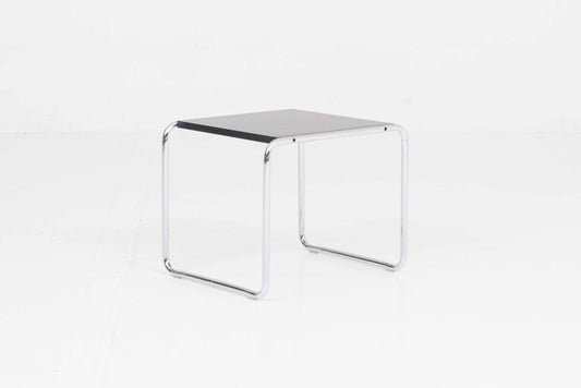 Vintage Tisch Laccio 1 von Marcel Breuer für Knoll schwarz