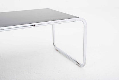 Vintage Couchtisch Laccio von Marcel Breuer für Knoll schwarz