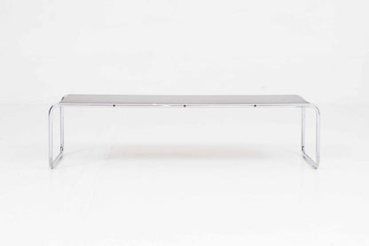 Vintage Couchtisch Laccio von Marcel Breuer für Knoll schwarz