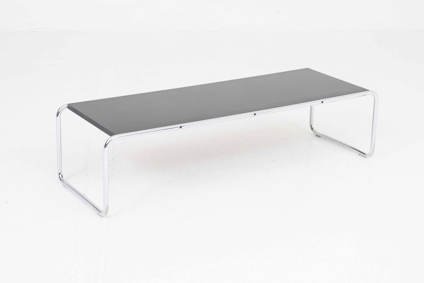 Vintage Couchtisch Laccio von Marcel Breuer für Knoll schwarz
