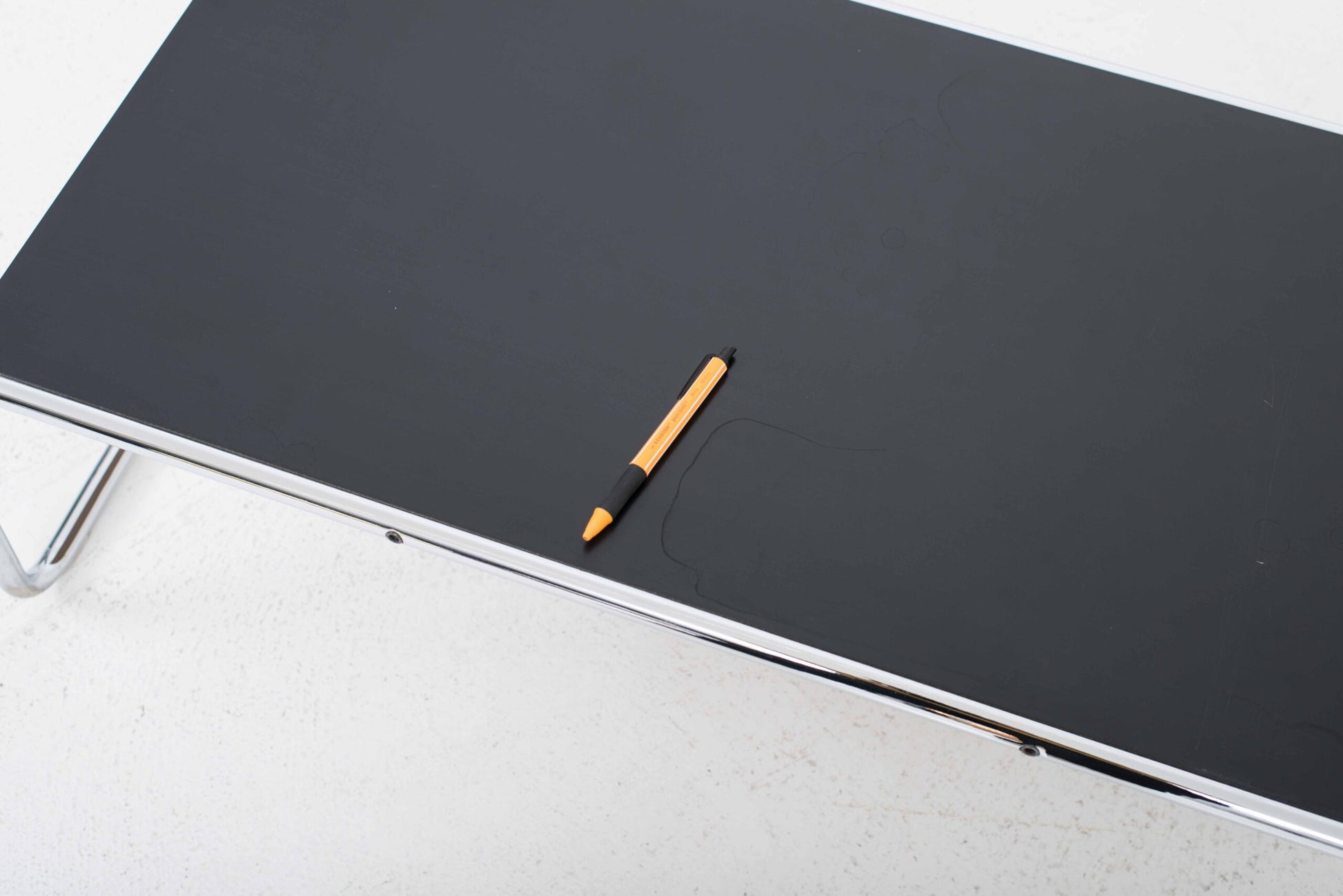 Vintage Couchtisch Laccio von Marcel Breuer für Knoll schwarz
